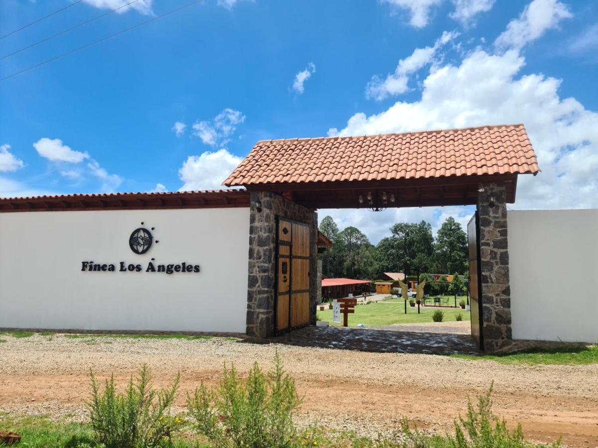 Finca Los Angeles Hospederia & Sociales Huasca de Ocampo Esterno foto