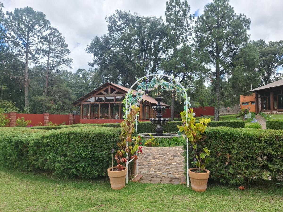 Finca Los Angeles Hospederia & Sociales Huasca de Ocampo Esterno foto