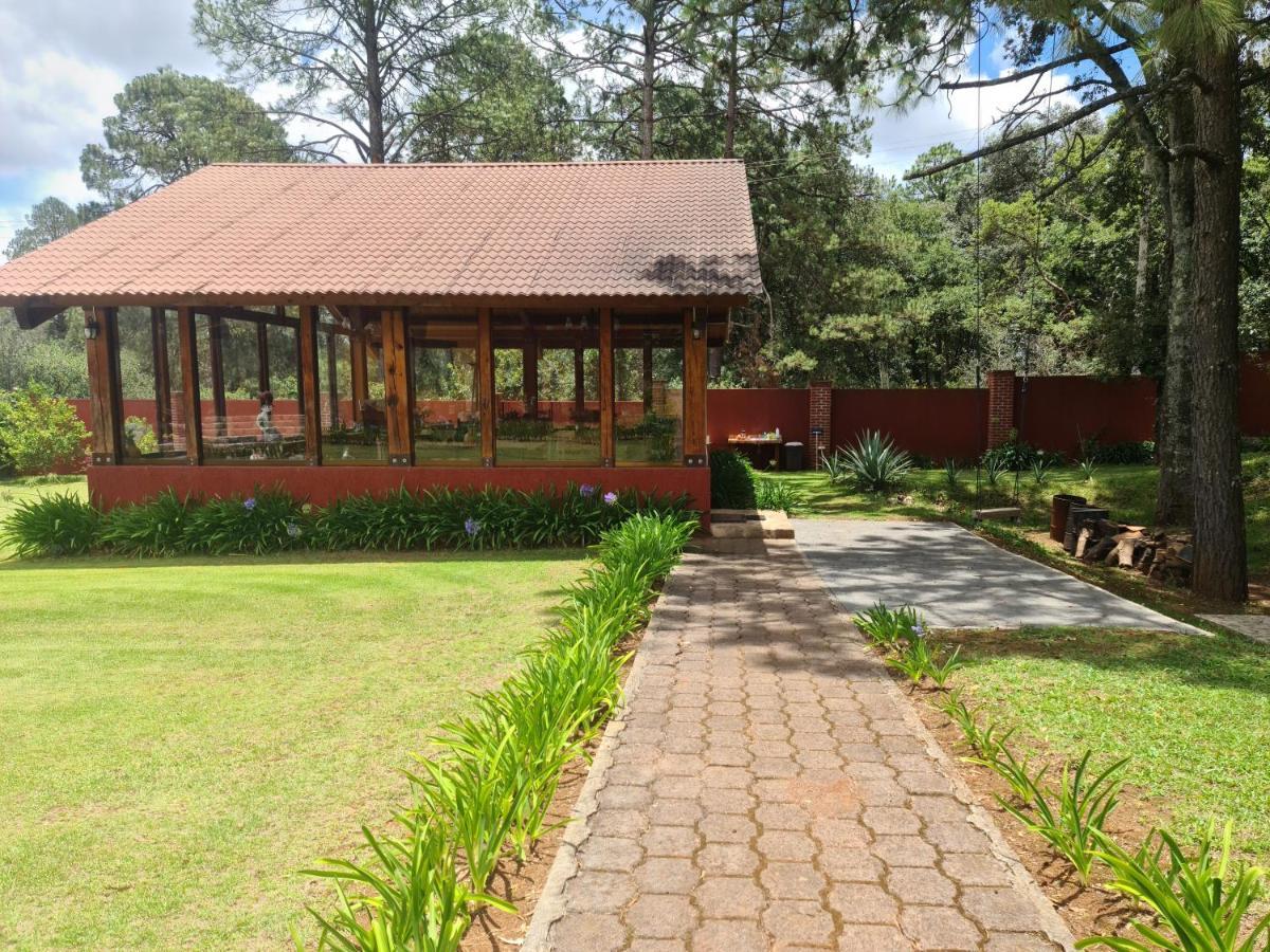 Finca Los Angeles Hospederia & Sociales Huasca de Ocampo Esterno foto
