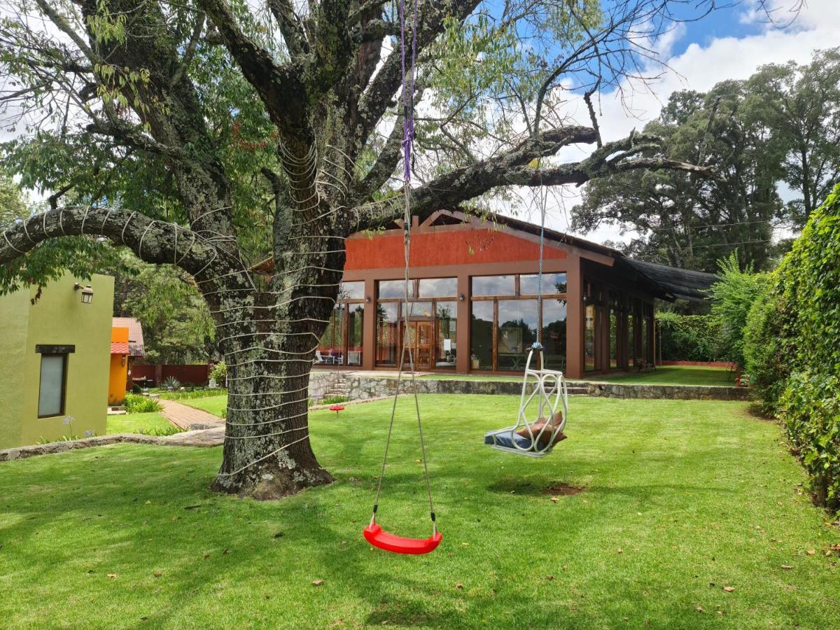 Finca Los Angeles Hospederia & Sociales Huasca de Ocampo Esterno foto