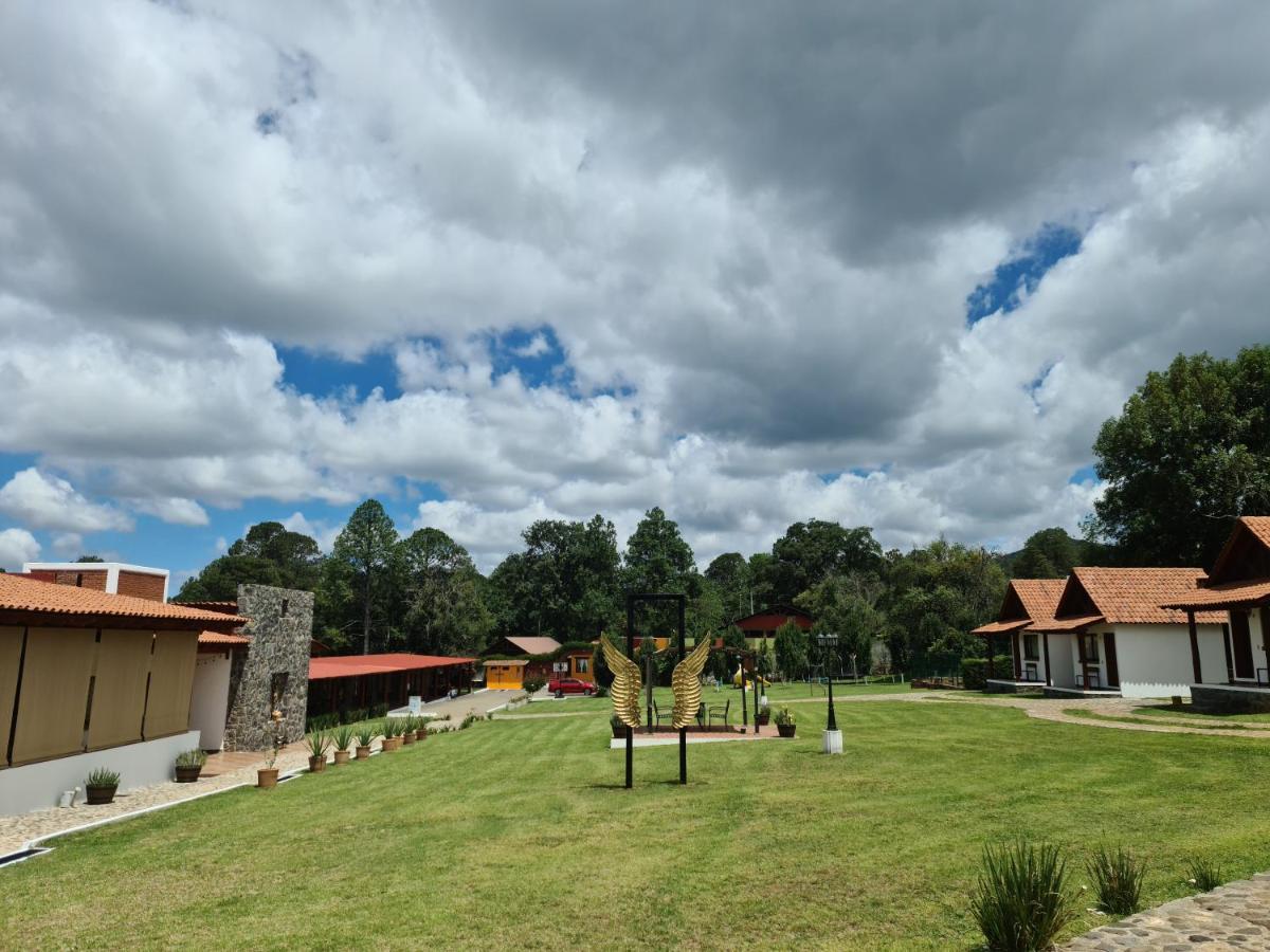Finca Los Angeles Hospederia & Sociales Huasca de Ocampo Esterno foto
