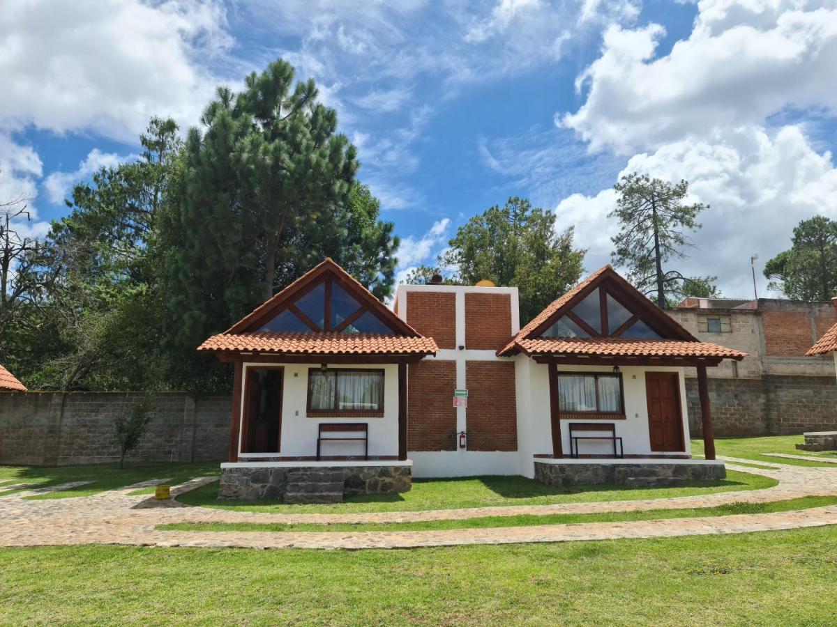 Finca Los Angeles Hospederia & Sociales Huasca de Ocampo Esterno foto